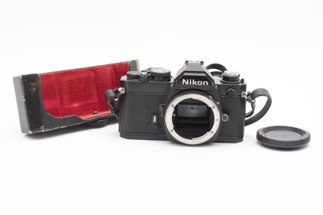 美品 NIKON FM ブラック フィルムカメラ　モルト新品交換済　M196