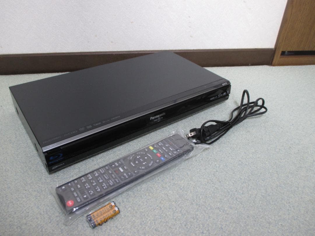 美品☆Panasonic 2番組同時録画 BDレコーダーDMR-BW770