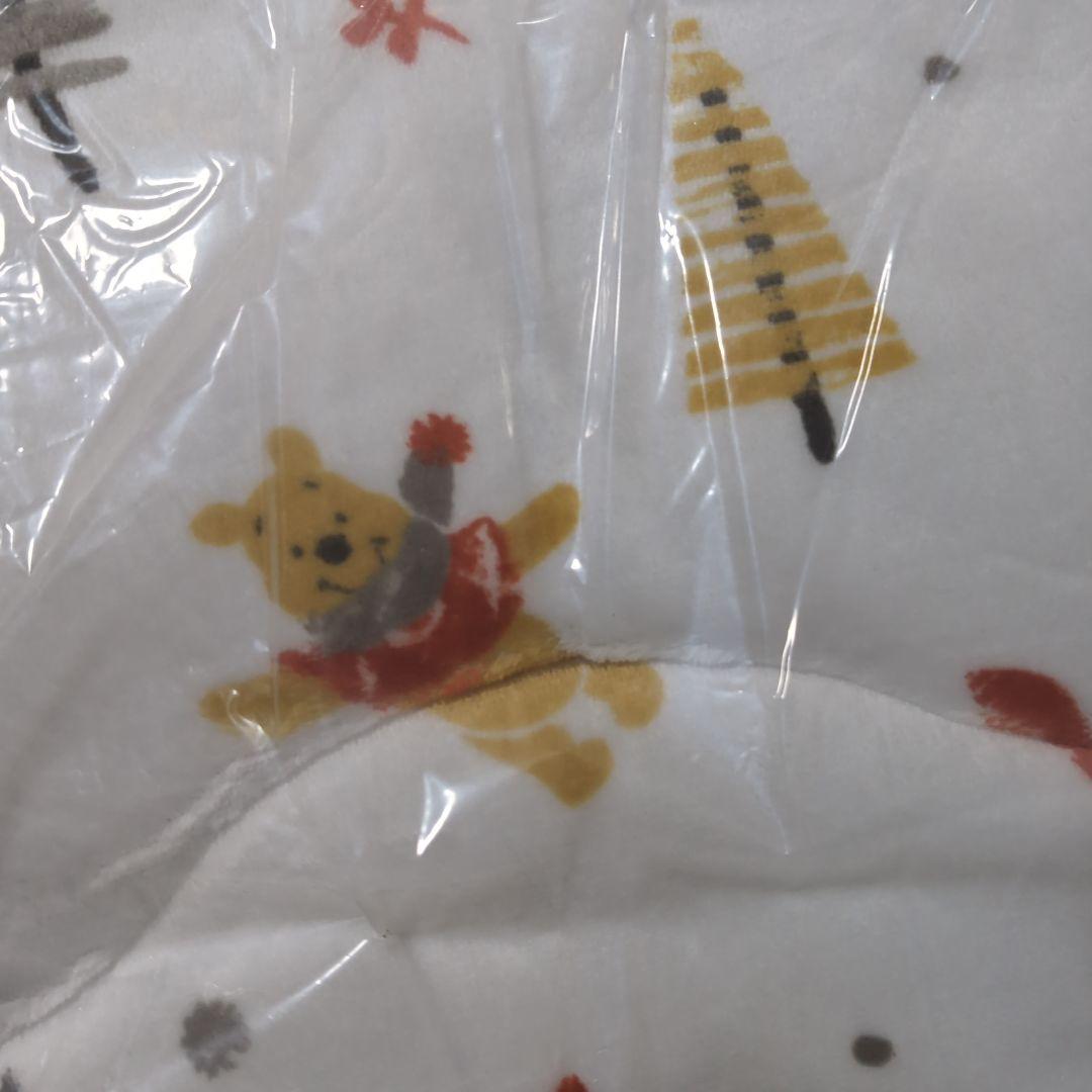 ベルメゾン　プーさん冬用布団カバー3点セット+敷き布団マット