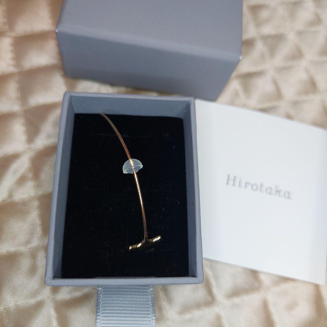 ✨美品✨HirotakaTRAPEZE ダイヤモンド0.03 アローピアス