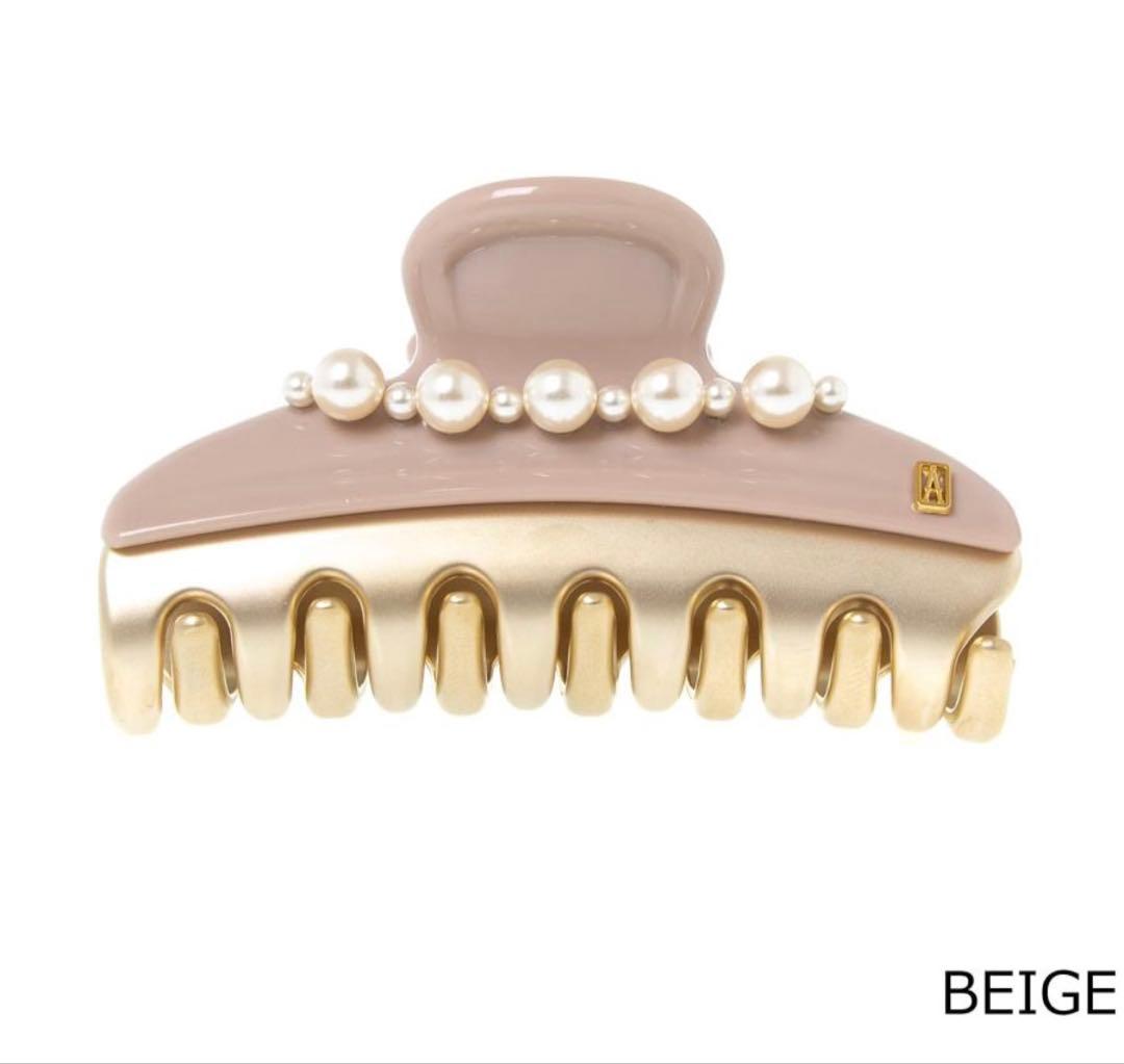 アレクサンドルドゥパリ　ヘアクリップ　パール