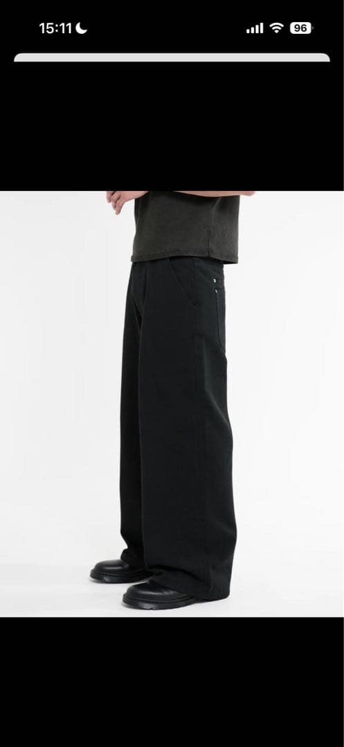 完売品　asapmode Stacked Canvas Wide-Leg XL