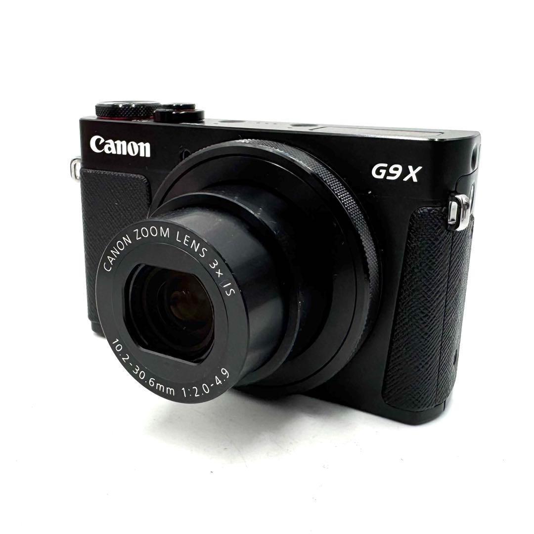 美品 Canon キャノン PowerShot G9X コンデジ ブラック