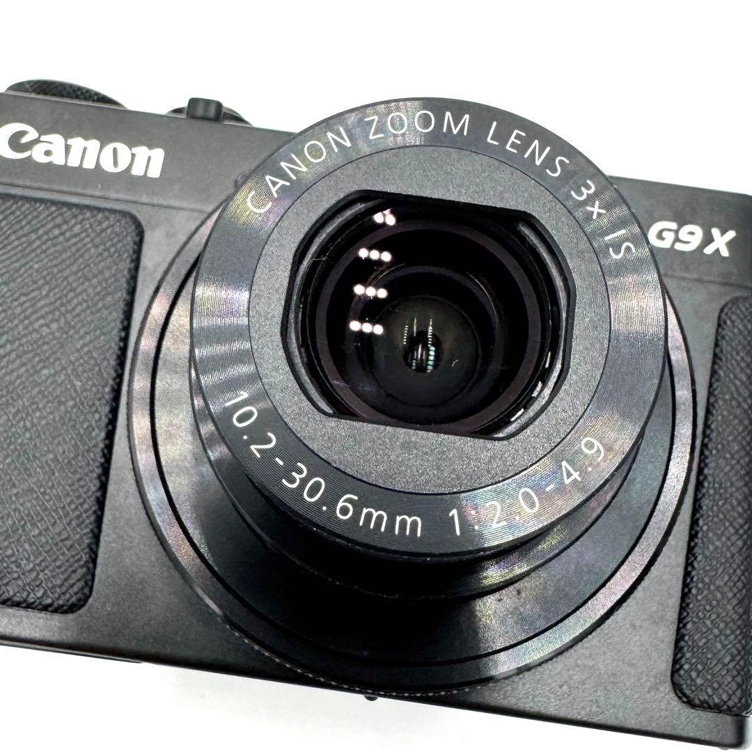 美品 Canon キャノン PowerShot G9X コンデジ ブラック