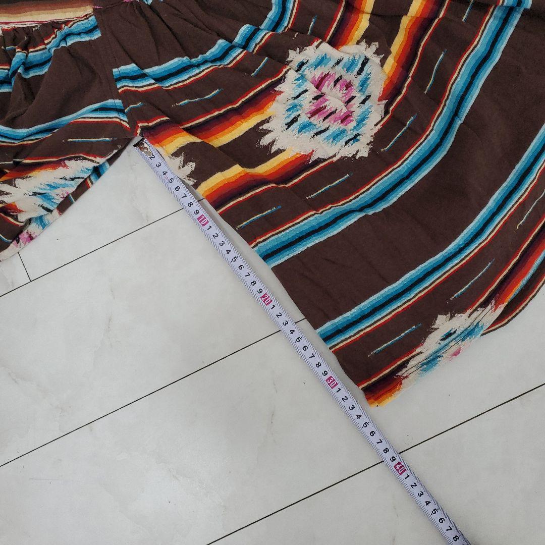 KAPITAL XSサイズ フレアーハーフパンツ