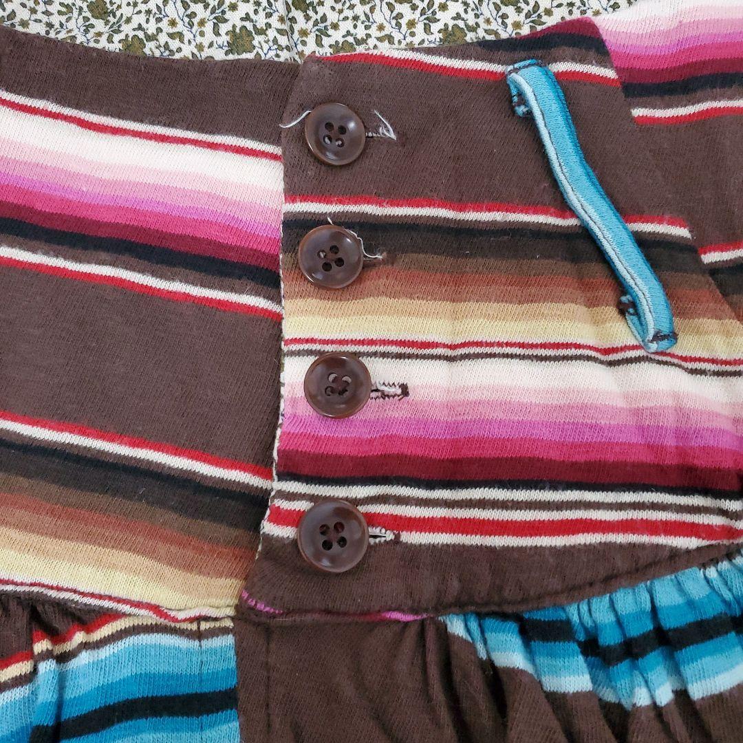 KAPITAL XSサイズ フレアーハーフパンツ