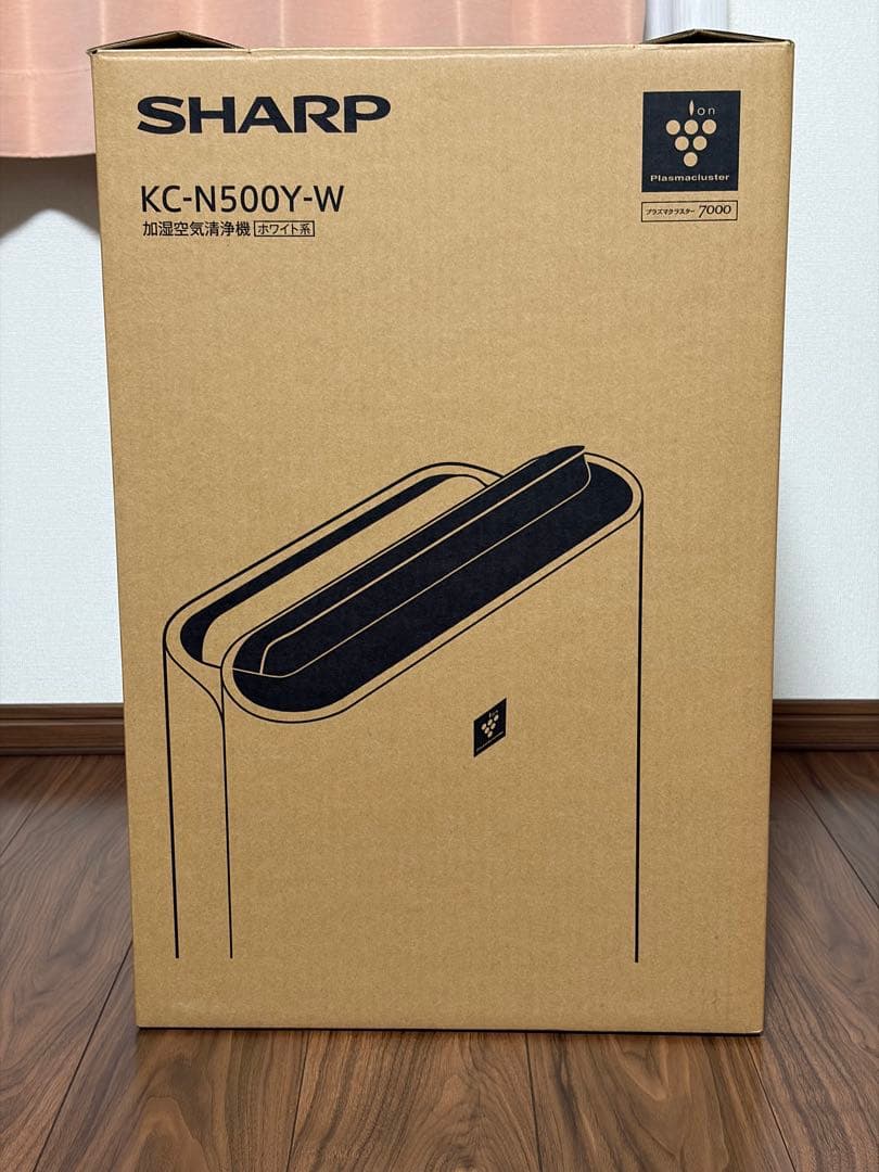 SHARP KC-N500Y-W 空気清浄機