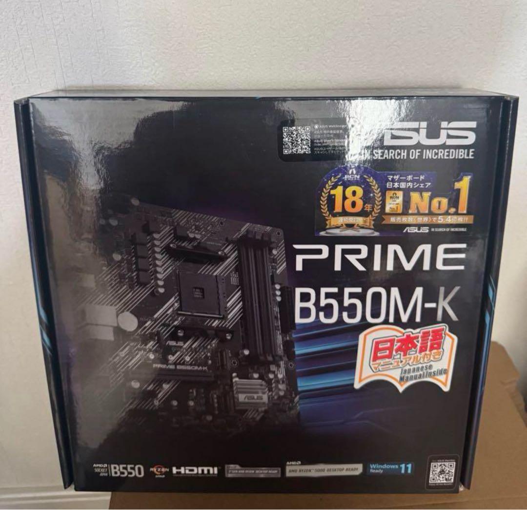 ASUS PRIME B550M-K マザーボード
