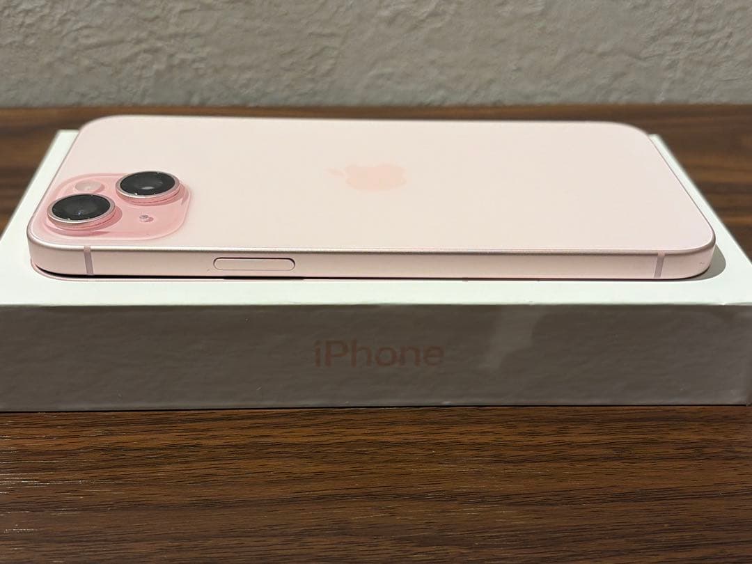 iPhone 15 plus 128GBピンク 本体(iFace付き)