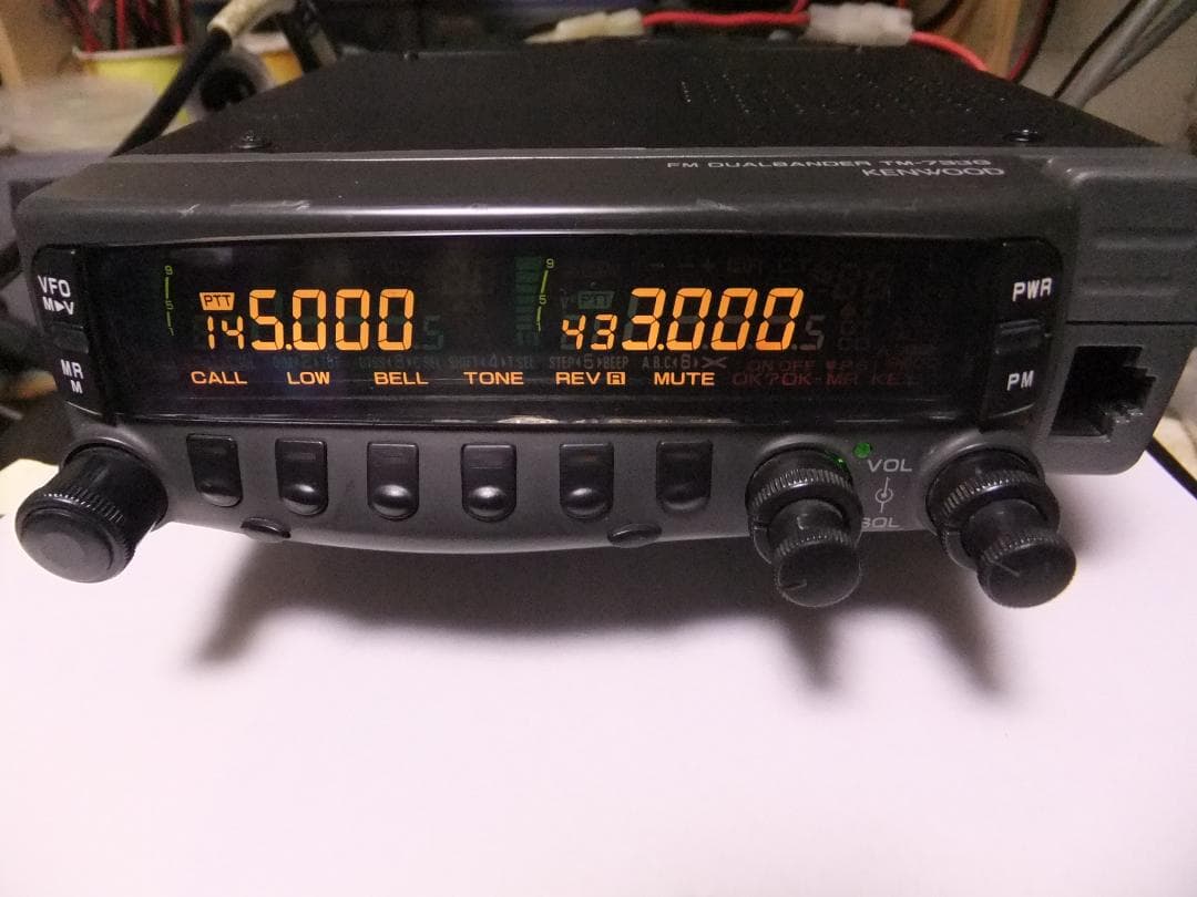 ☆最終値下！ケンウッド　144/430MHz帯モービル　TM-733GS（現状）