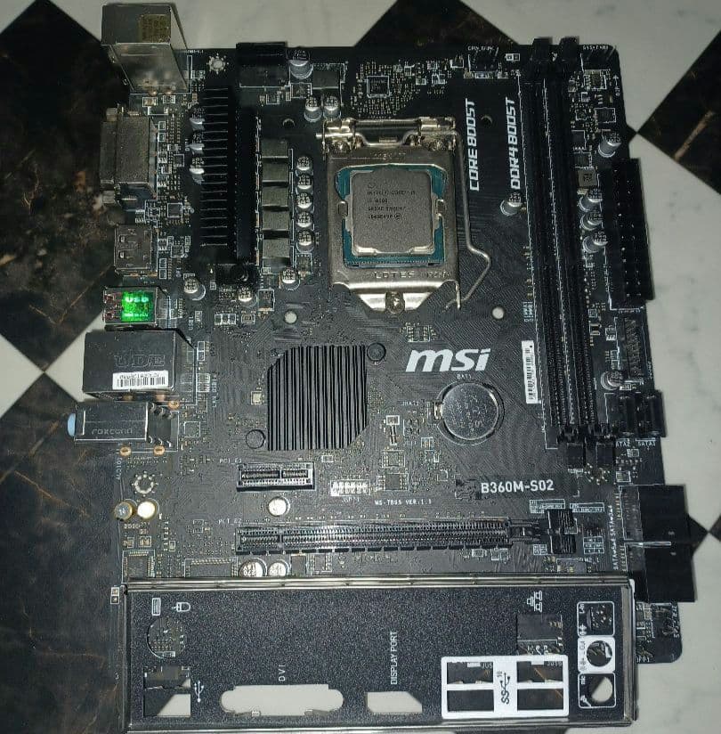 MSI B360-S02 i5 8500 動作確認済み