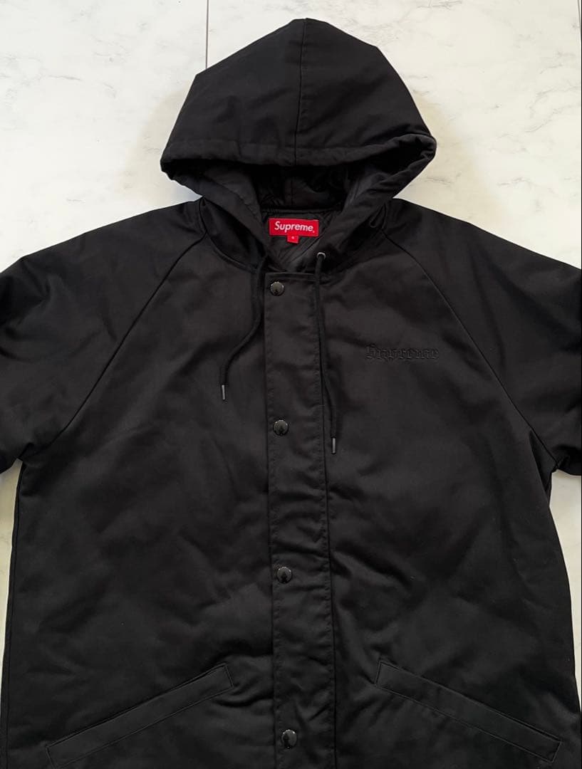 シュプリーム フード ダウン コート　ステューシー ラディアル CALEE