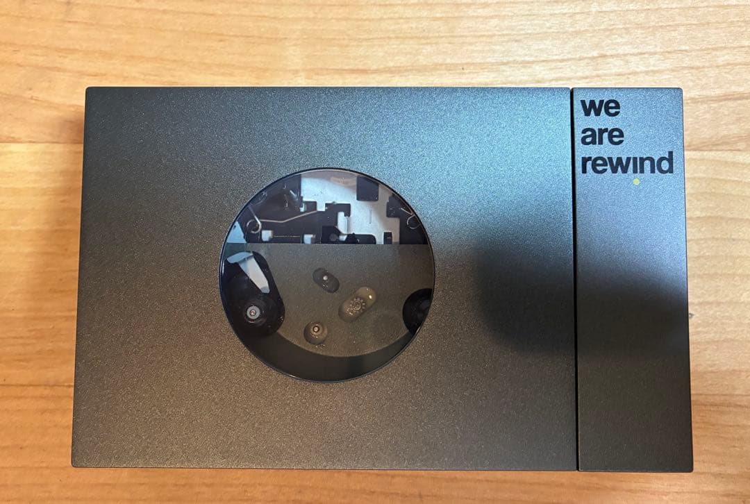 we are rewind カセットプレーヤー bluetooth対応　グレー