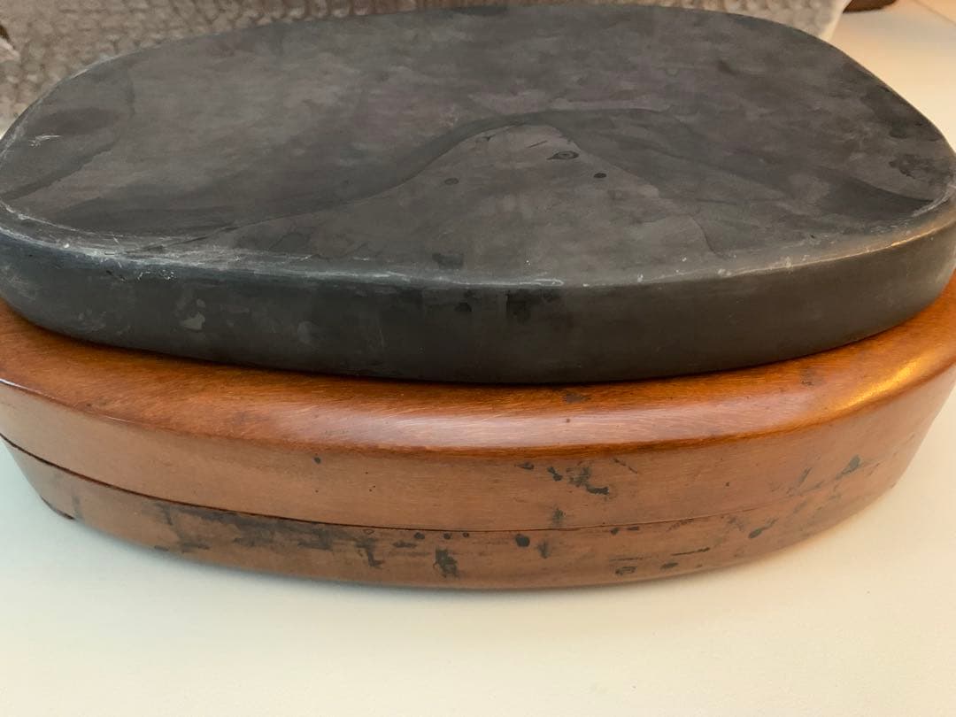 アンティーク　大型硯　すずり　端渓硯　骨董