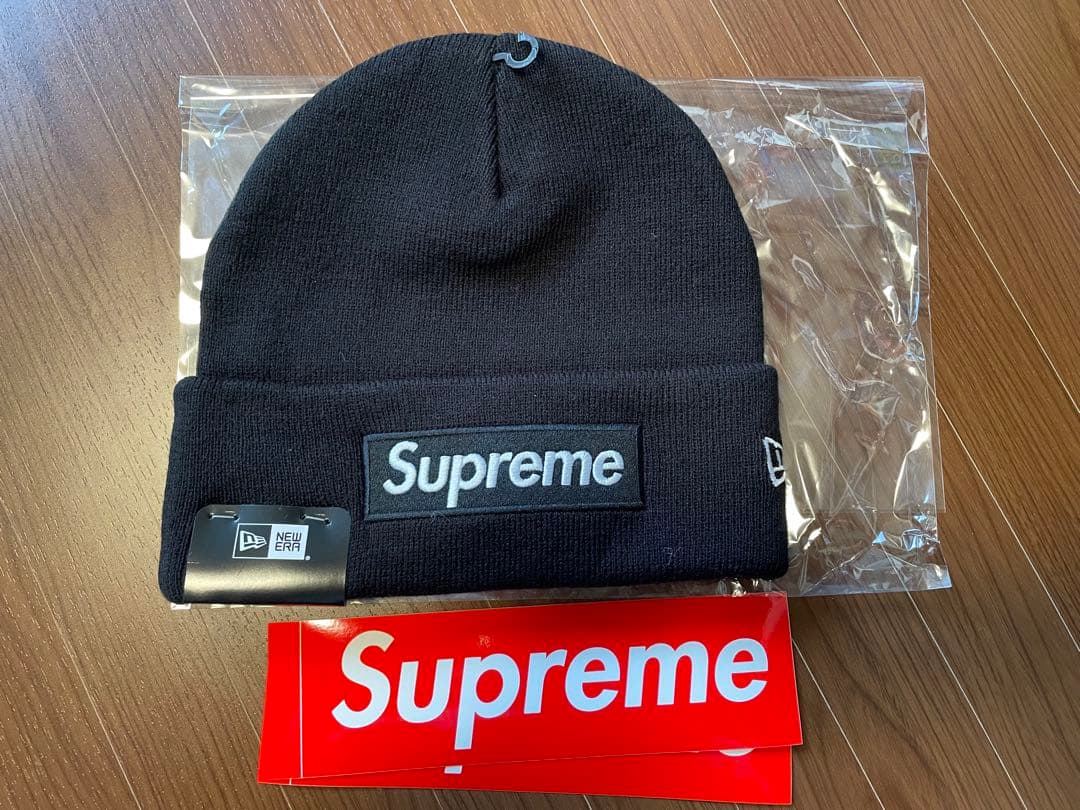 帽子 supreme New Era Box Logo Beanie