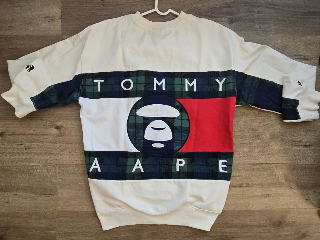  JEANS AAPE コラボパーカー