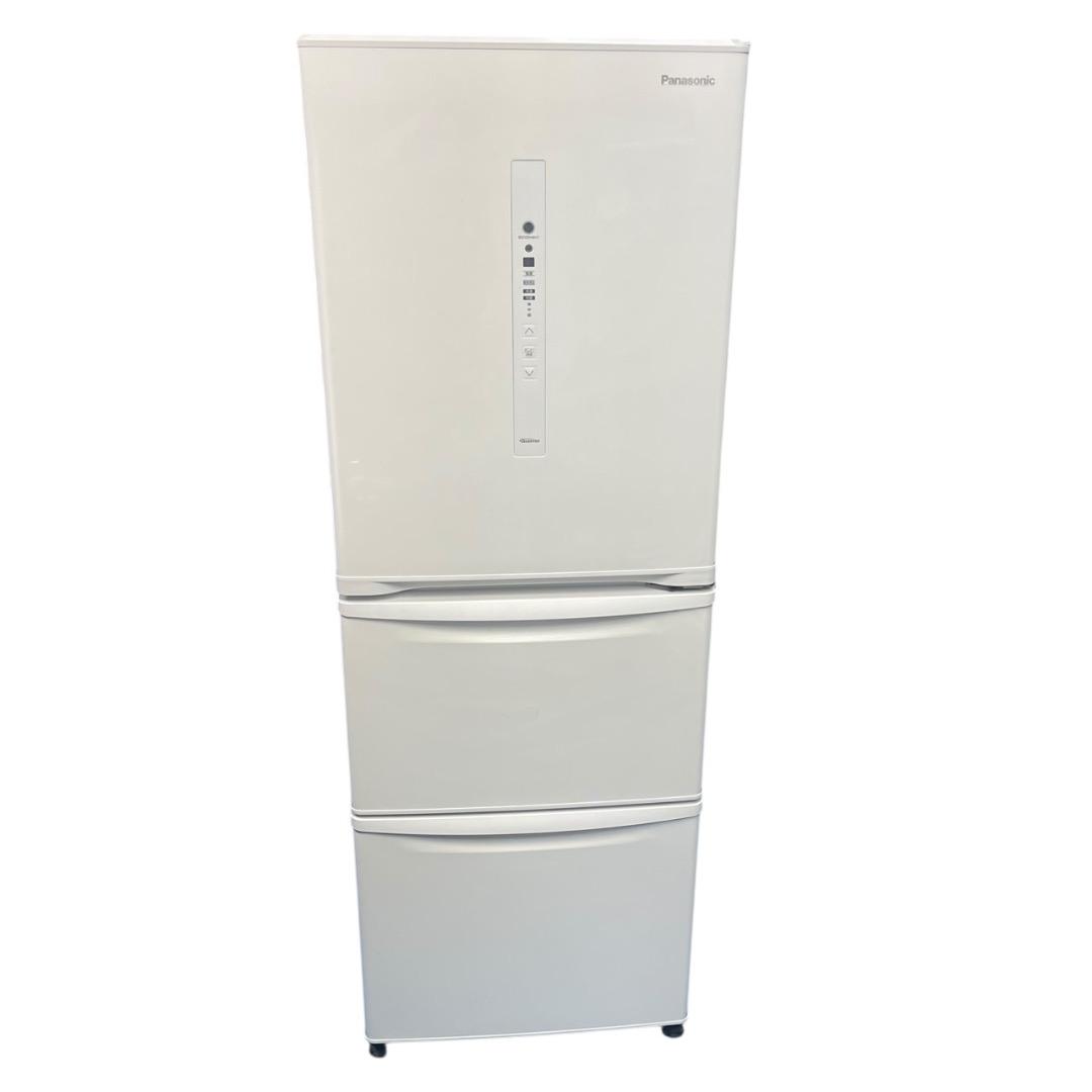冷蔵庫 Panasonic NR-C341C-W335L SES229羽 動作品