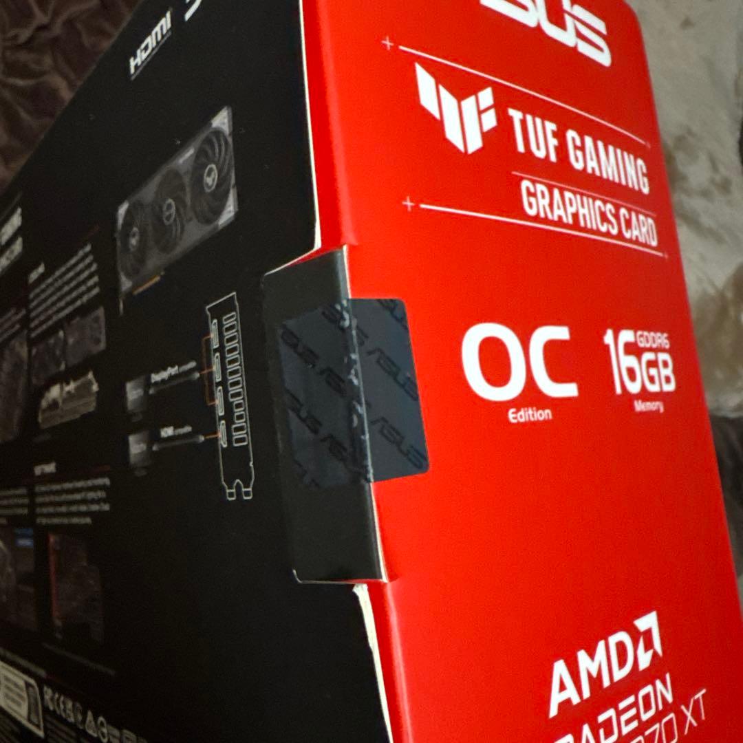 グラフィックボード・グラボ・ビデオカード ASUS TUF Gaming Radeon RX 9070XT OC 16GB