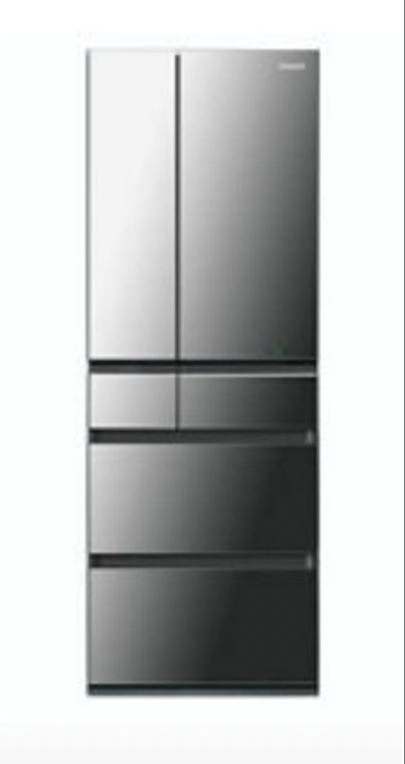 ミラー仕上げ 4ドア冷蔵庫