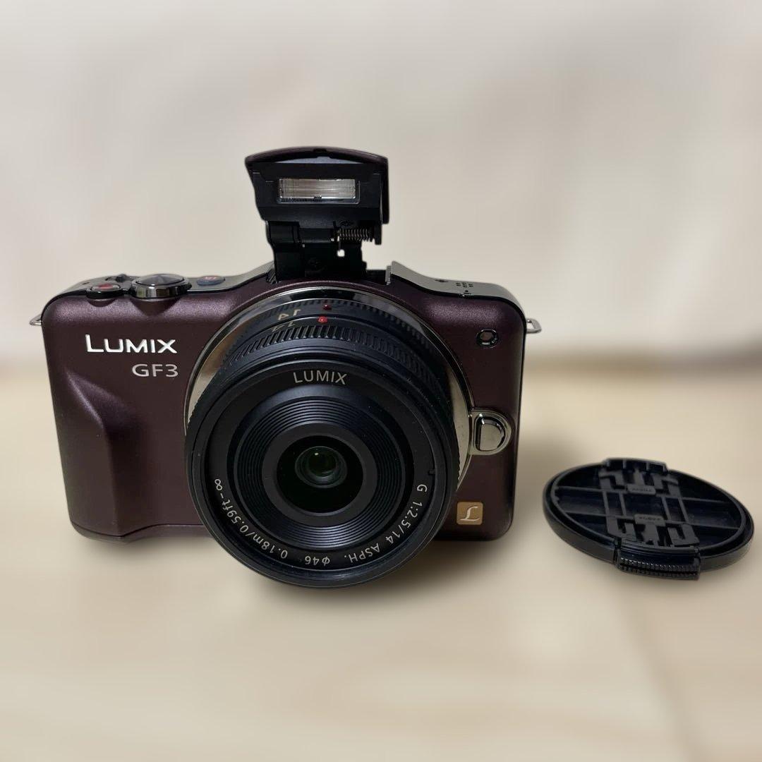デジタルカメラ LUMIX Panasonic DMC-GF3W-T