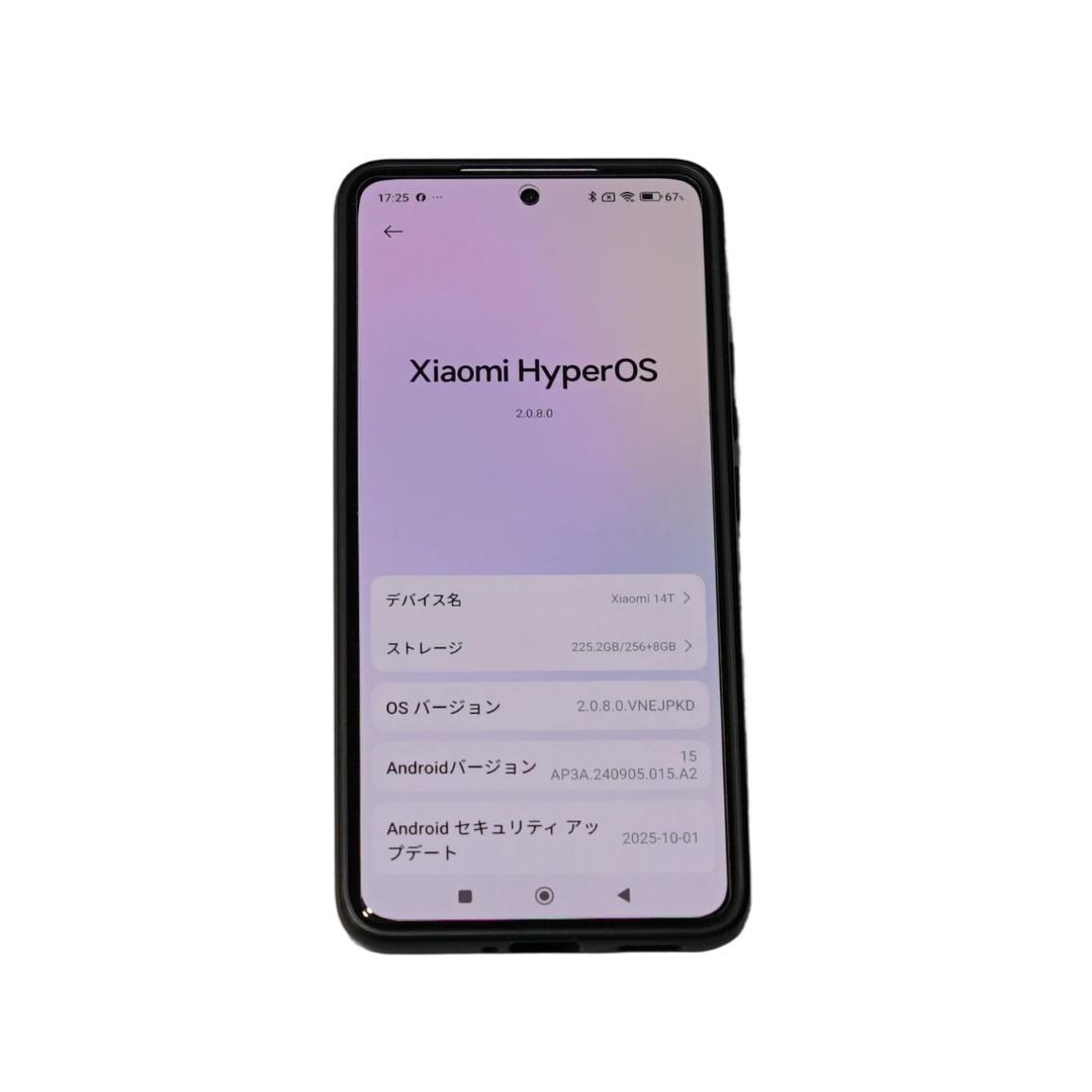 美品 Xiaomi 14T｜付属品未使用｜SIMフリースマートフォン