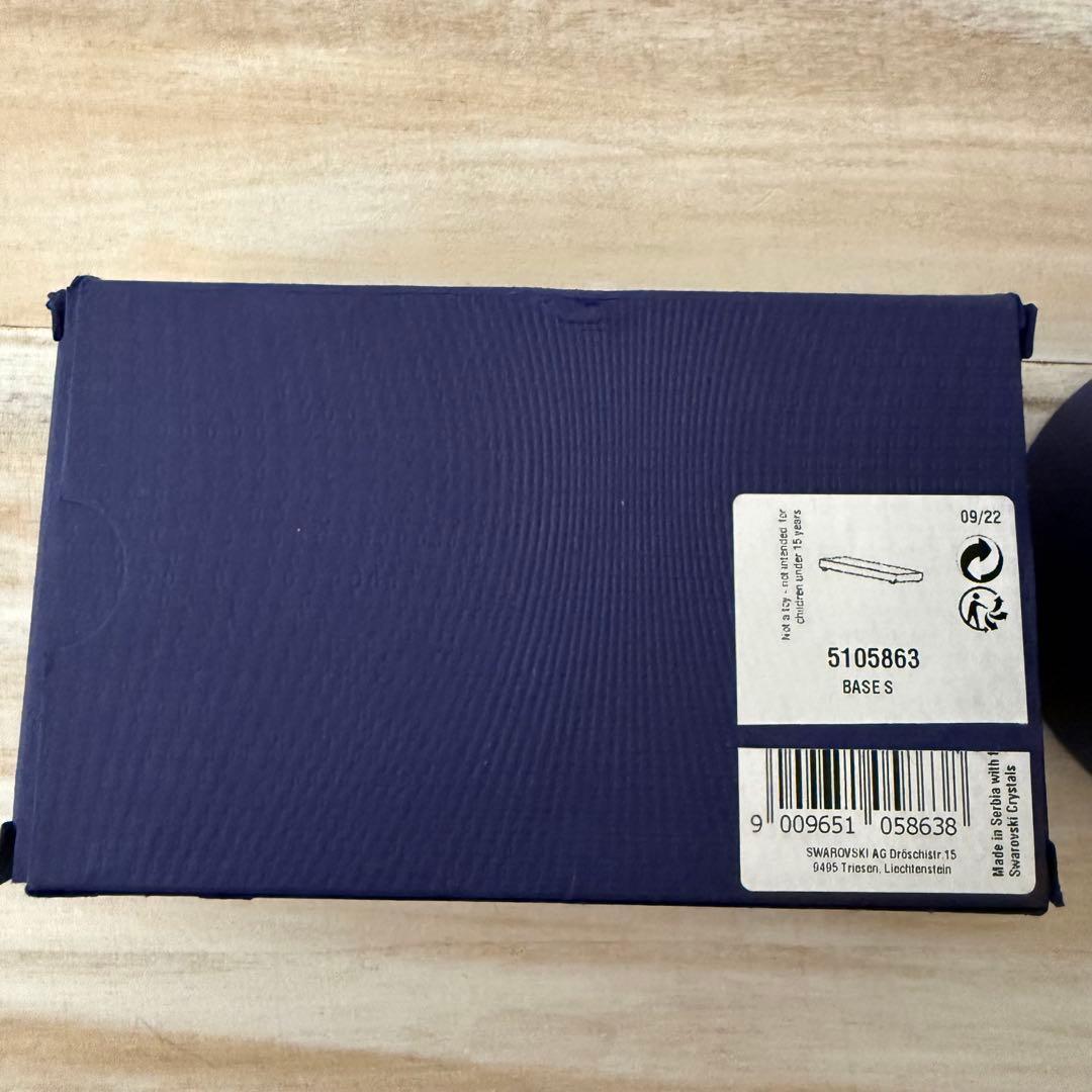 スワロフスキー クリスベア 四葉のクローバー 台座セット