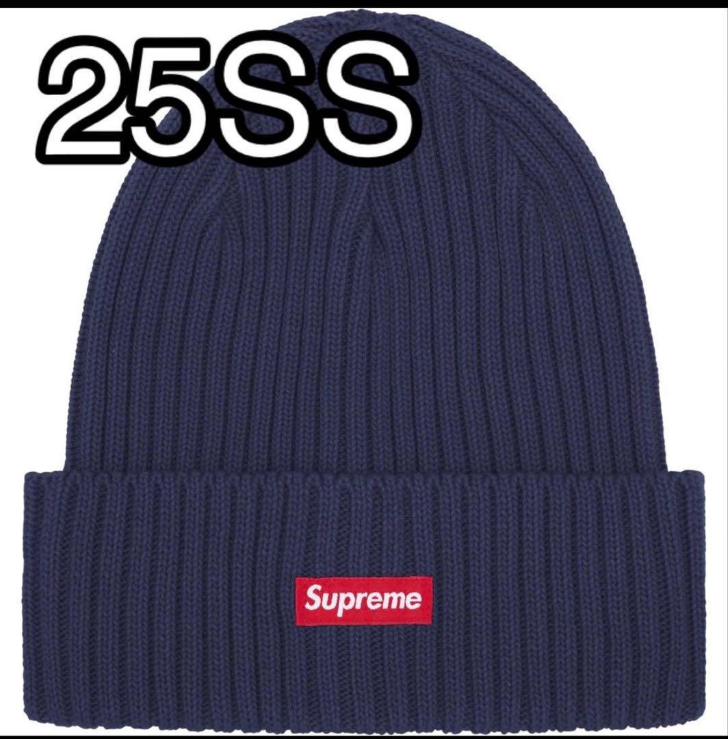 【新品タグ付き】Overdyed Beanie (SS25) ネイビー