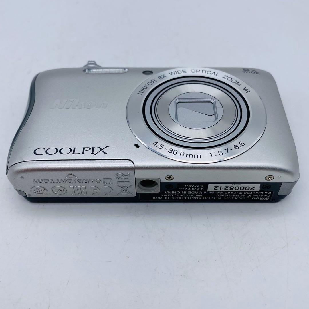 ★【美品動作確認済み】Nikon COOLPIX S3700