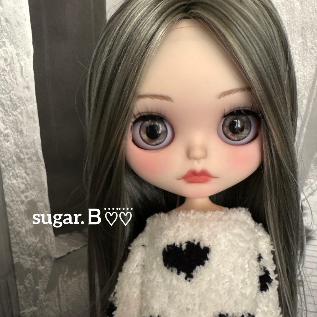 アイシードールカスタム❤︎モスグリーンmix×シルバー❤︎