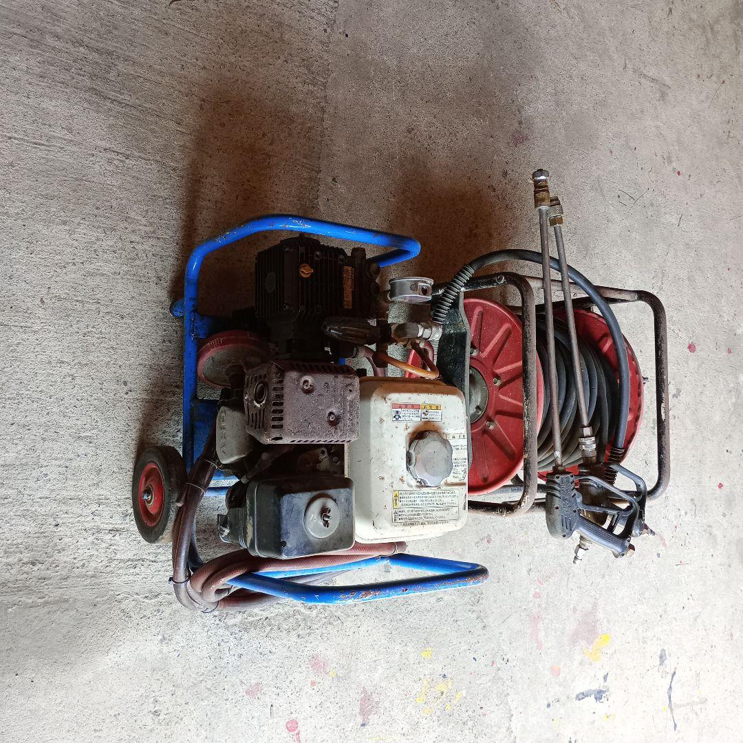 高圧洗浄機本体 ガソリンエンジン ジャンク扱い