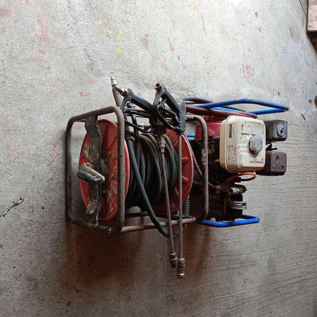 高圧洗浄機本体 ガソリンエンジン ジャンク扱い