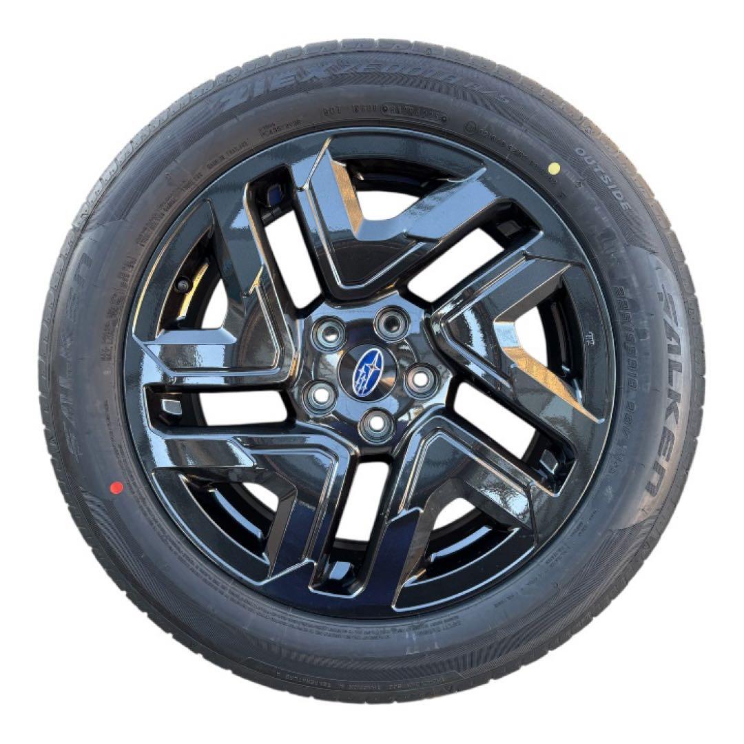 新車外し　新型フォレスター　SL ホイールタイヤセット　スバルSUBARU 18
