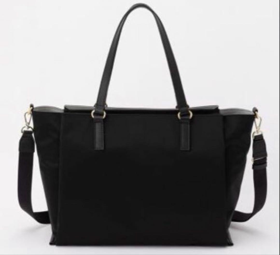 未使用ラシット大容量三層構造ポケット多数15インチPC入るお仕事2wayバッグ