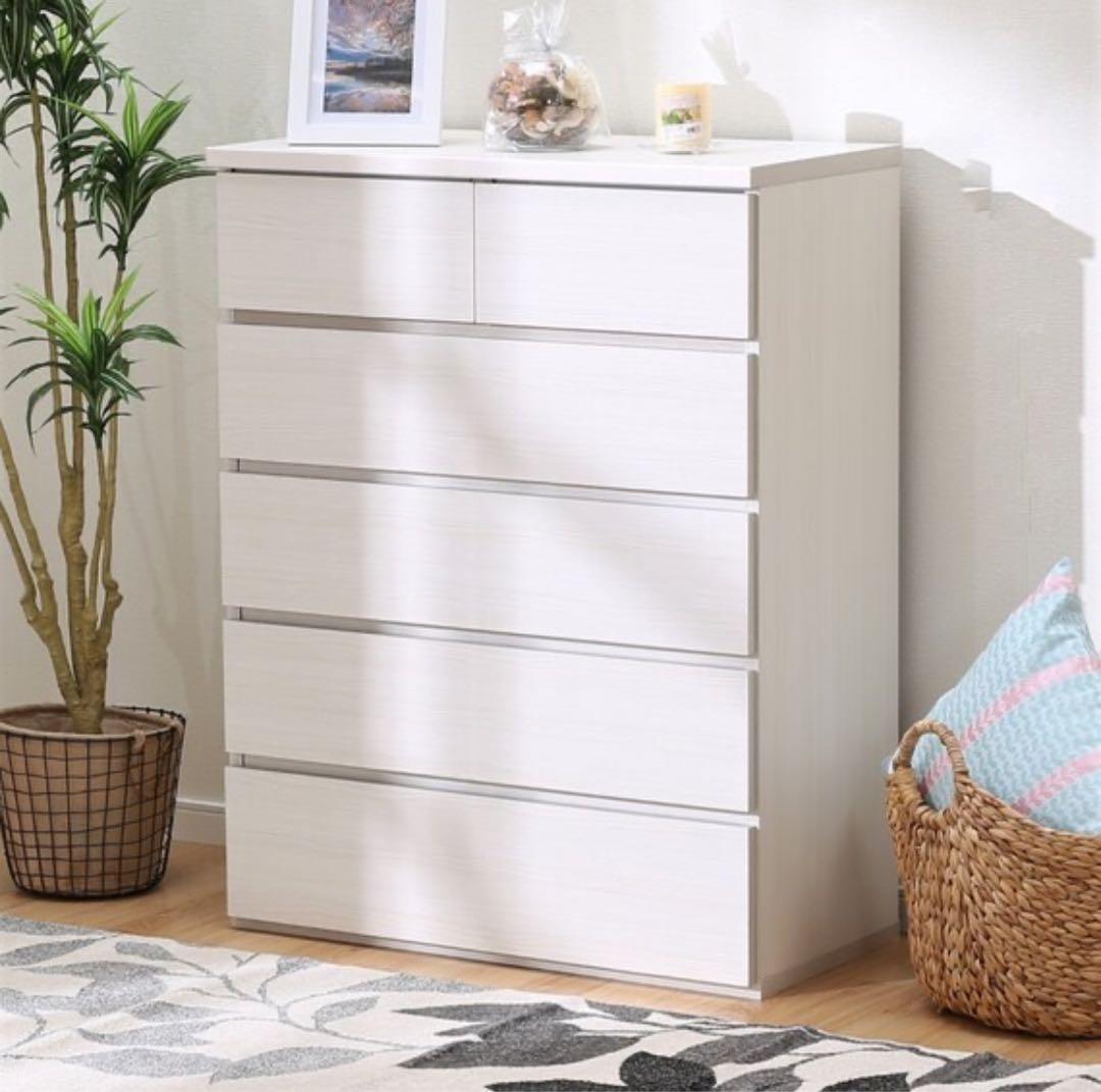 ニトリ　ハイチェスト エレア 80