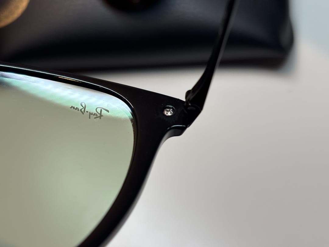 Ray-Ban RB4333D スクエア 黒緑 GEOfit 美品