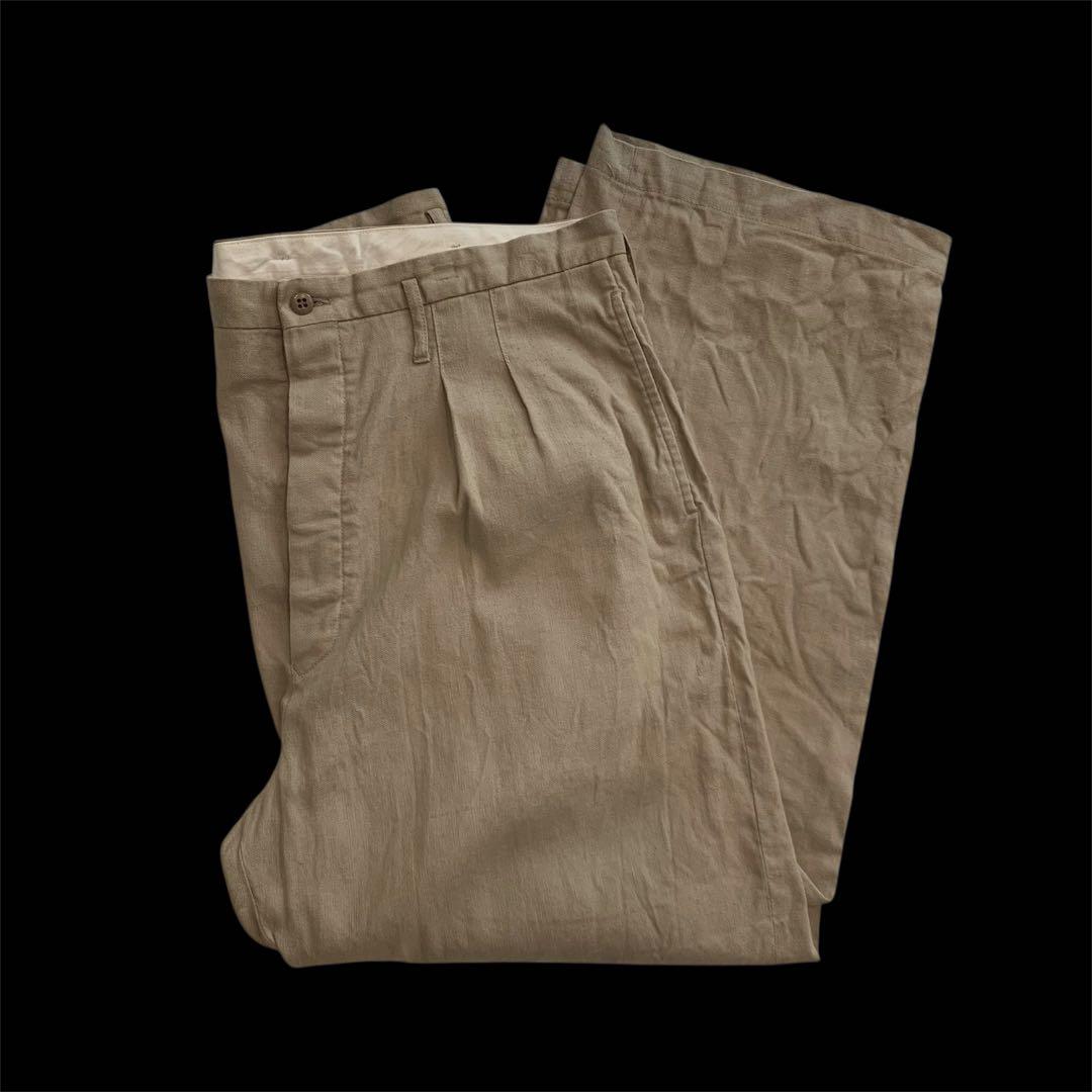 【36インチ】アットラスト AT LAST TWC リネントラウザー パンツ 麻