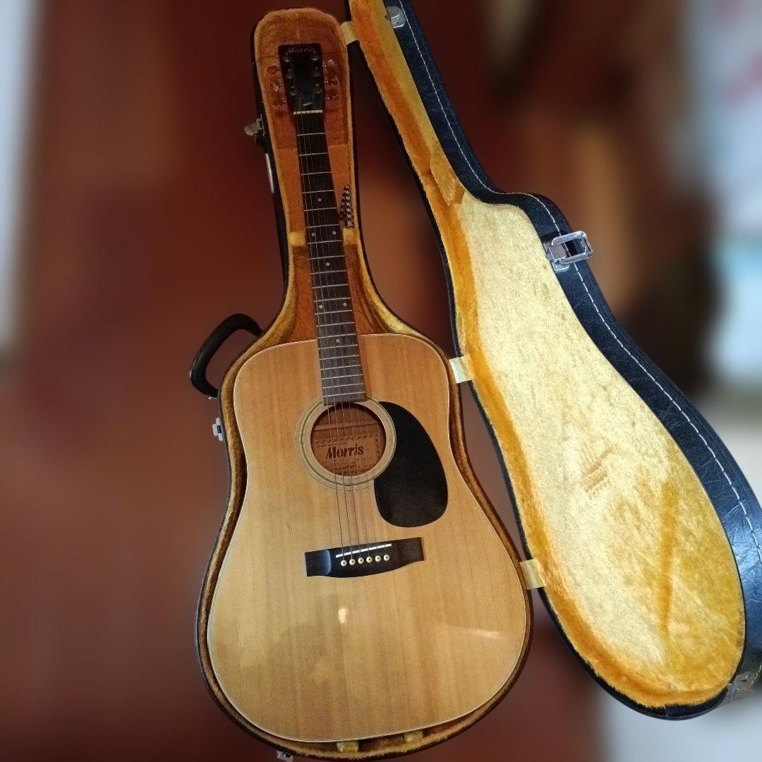 1975年製Morris W-15 アコースティックギター ケース付き　期間限定