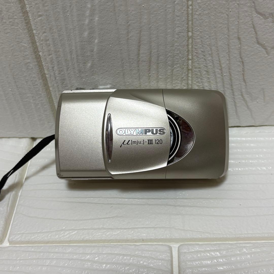 OLYMPUS μ[mju:]-III 120 コンパクトフィルムカメラ