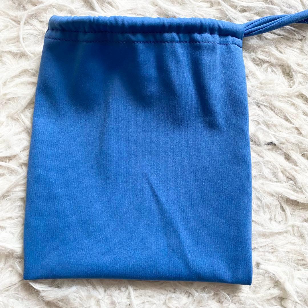 新品・未使用■エルメス　セリエデザイン　スイムウエア　水着　パッド付　青　36