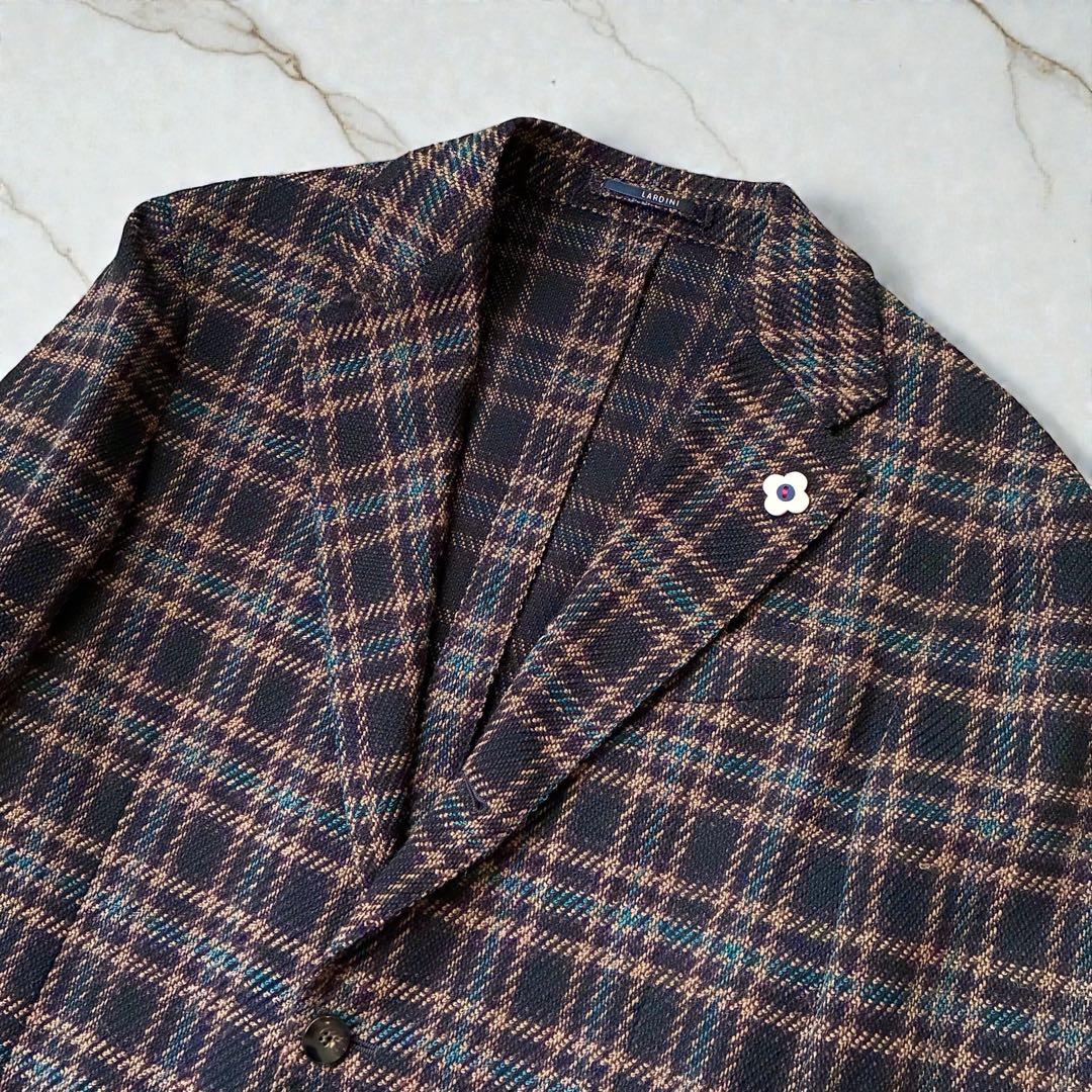 未使用級 LARDINI×BEAMSF テーラードジャケット イタリア製 46