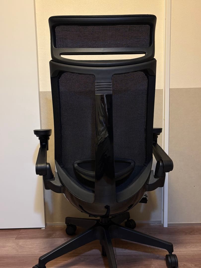 イトーキ アクトチェア ブラック+座面カバー付