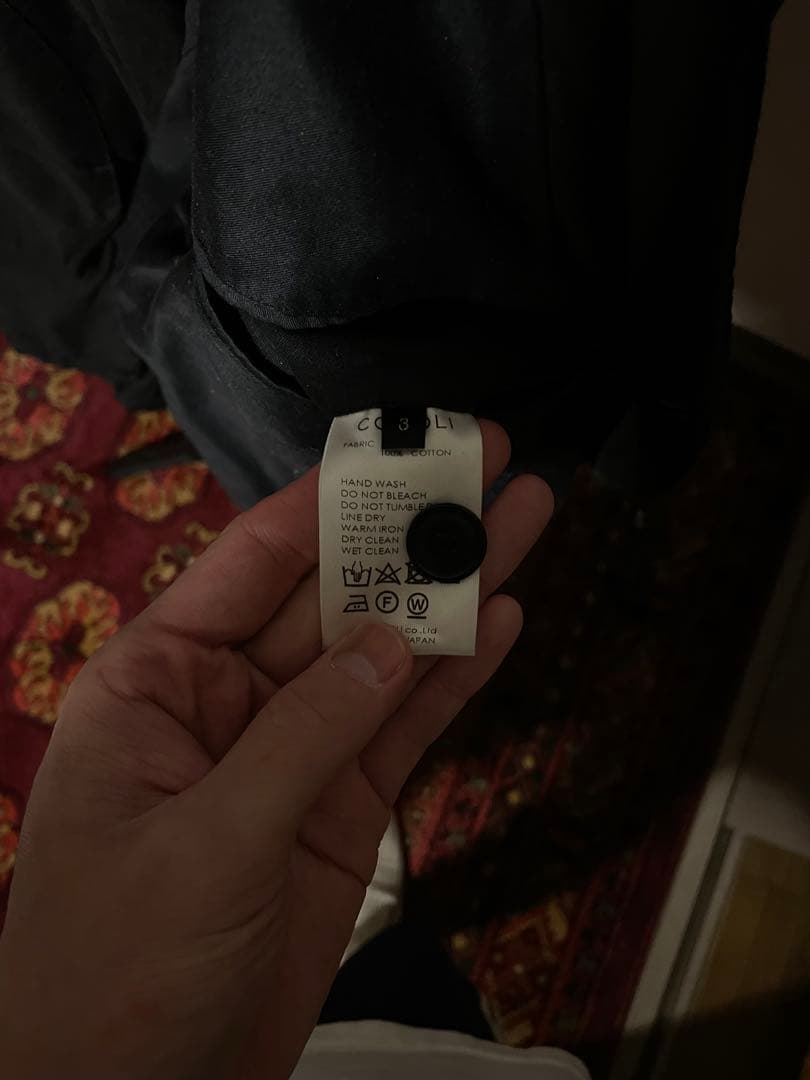 21ss COMOLI コットンサテンハンティングジャケット