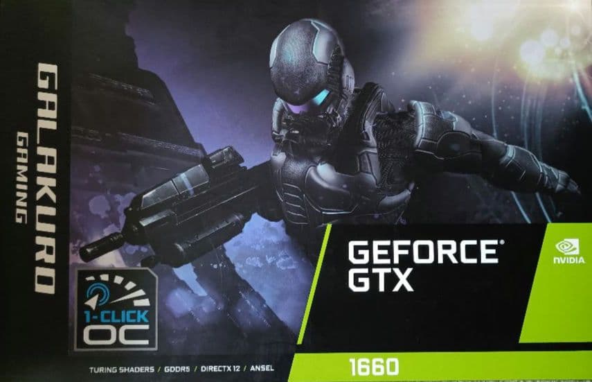 GALAKURD GeForce GTX 1660 グラフィックボード