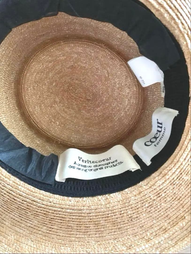 coeur × Veritecoeur　　　　　　　　ストローポークパイハット
