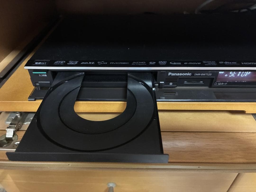 Panasonic DMR-BWT520 HDD1TB改装済☆276時間(3倍)
