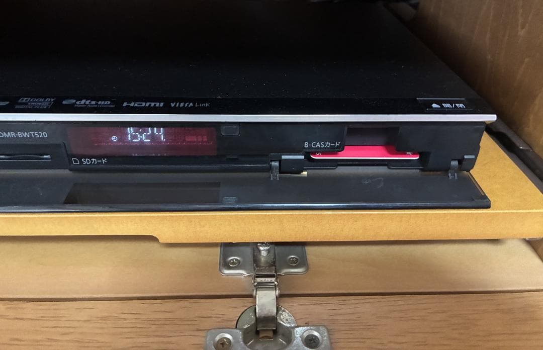 Panasonic DMR-BWT520 HDD1TB改装済☆276時間(3倍)