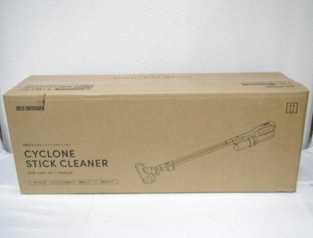 2/アイリスオーヤマ 充電式サイクロンスティッククリーナーSCD-123P-HC