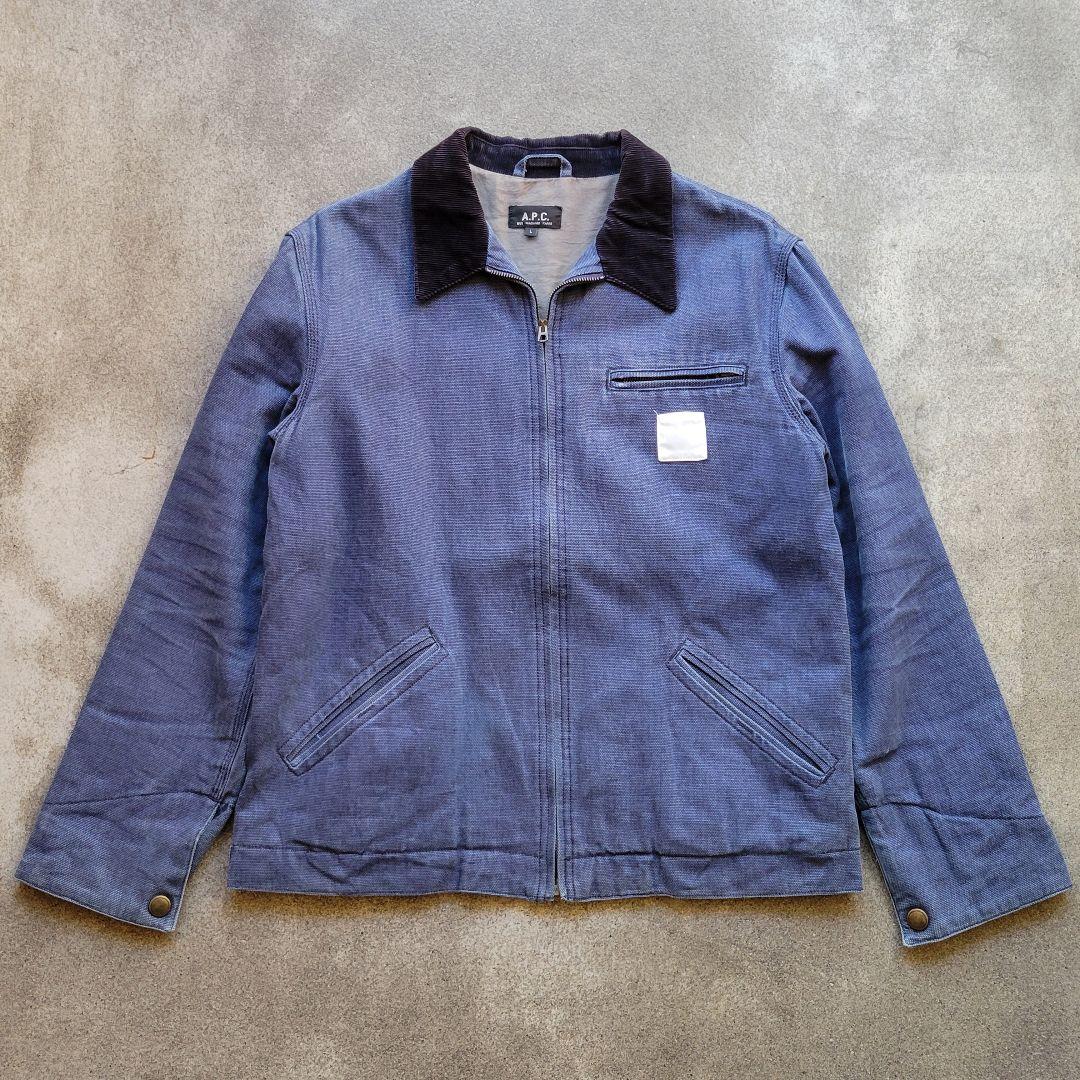 90'sA.P.C.アー・ペー・セーデトロイトジャケッCarharttネイビー