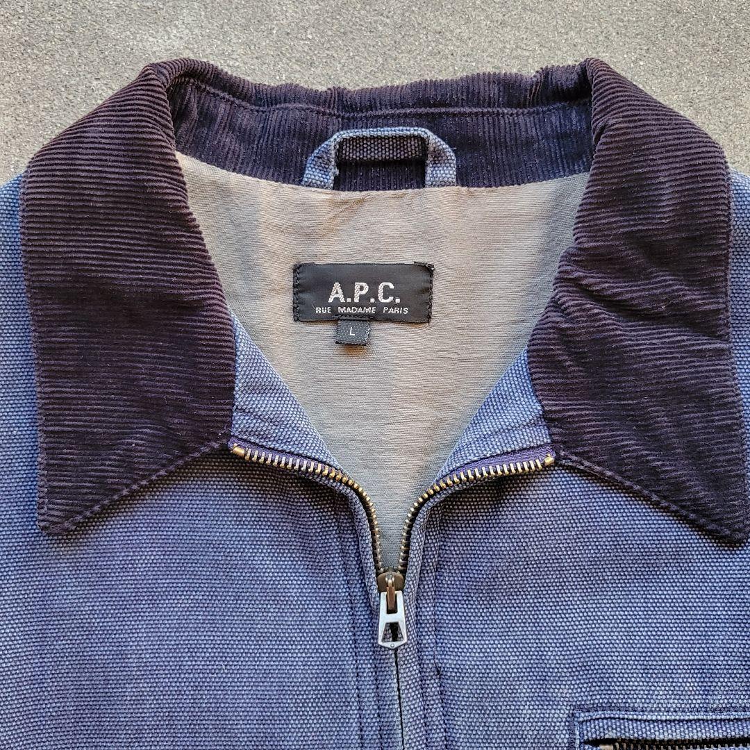 90'sA.P.C.アー・ペー・セーデトロイトジャケッCarharttネイビー