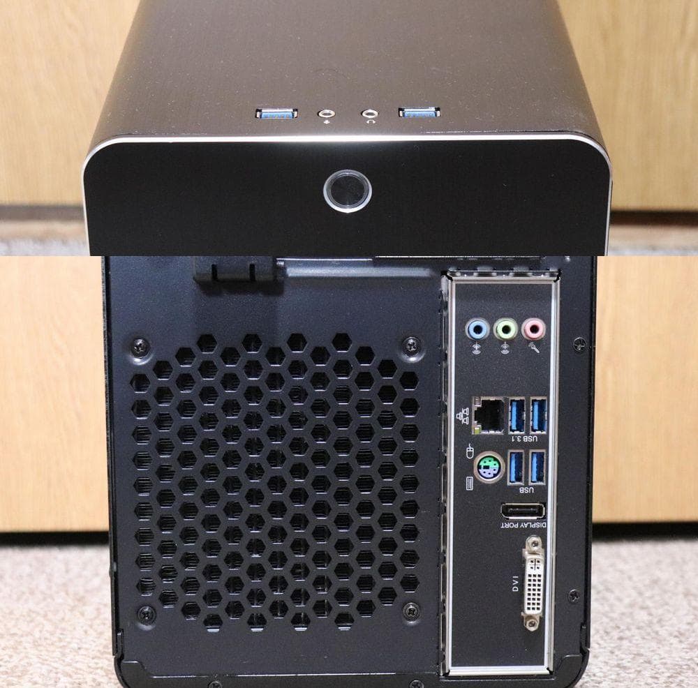 i7-8086K ミニITXケース 簡易水冷 win11 office2024